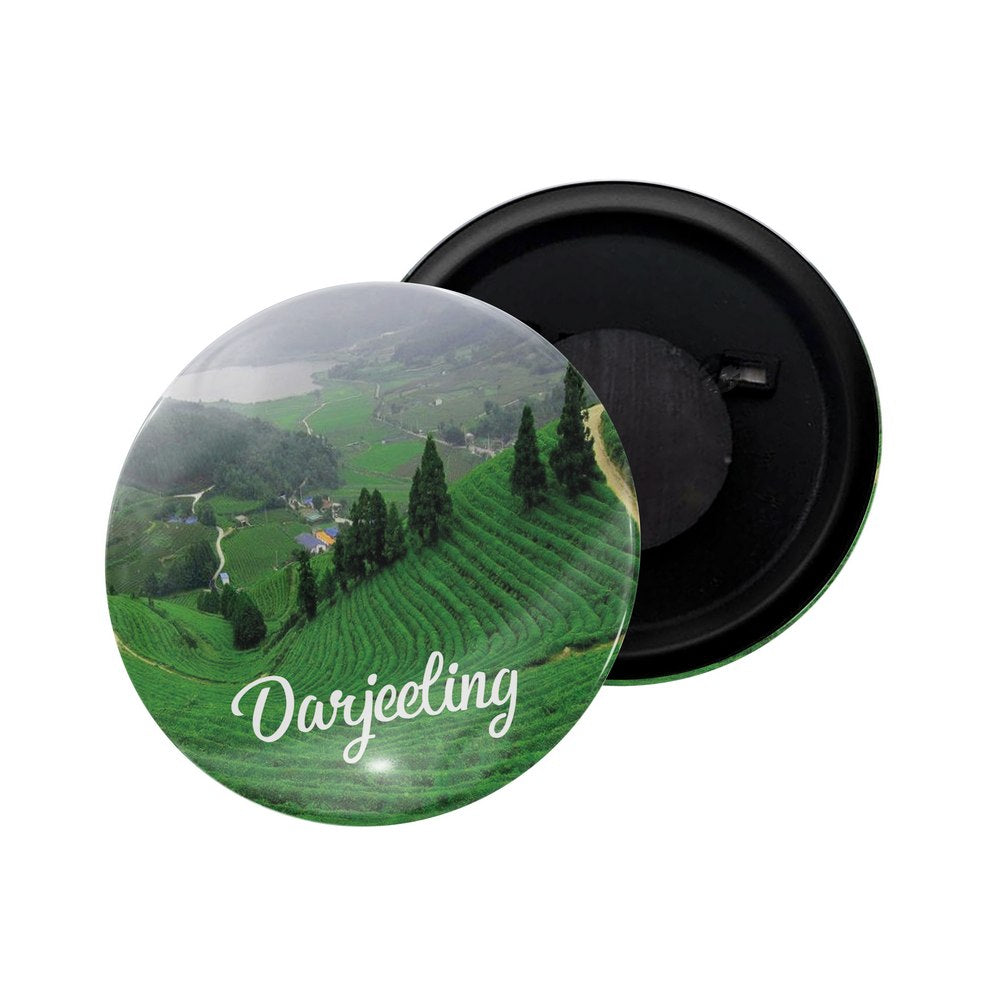 dhcrafts Fridge Magnet Multicolor Darjeeling D1 West Bengal Glossy Finish Design Pack of 1 (58mm)